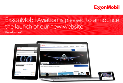 ExxonMobil Aviation is pleased to announce the launch of their new website!